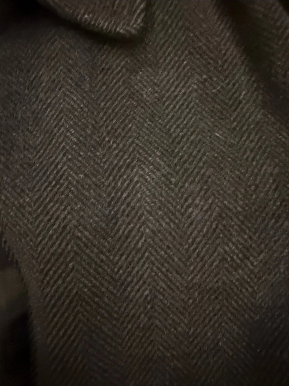 Pronto Uomo Black Wool/Cashmere Jacket with Brushed Gold Zip